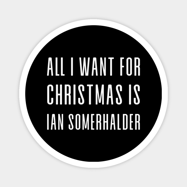 All I want for Christmas Magnet by We Love Gifts